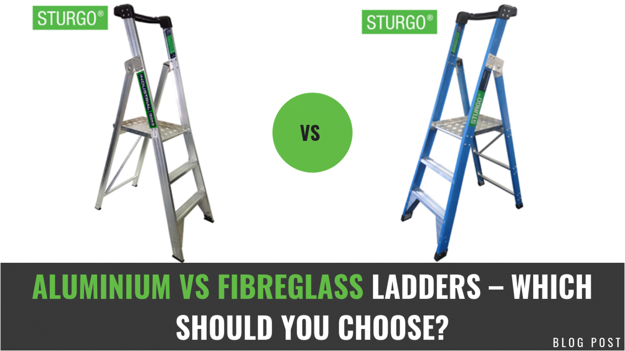 Aluminium vs Fibreglass Ladders Which Should you Choose? Backsafe