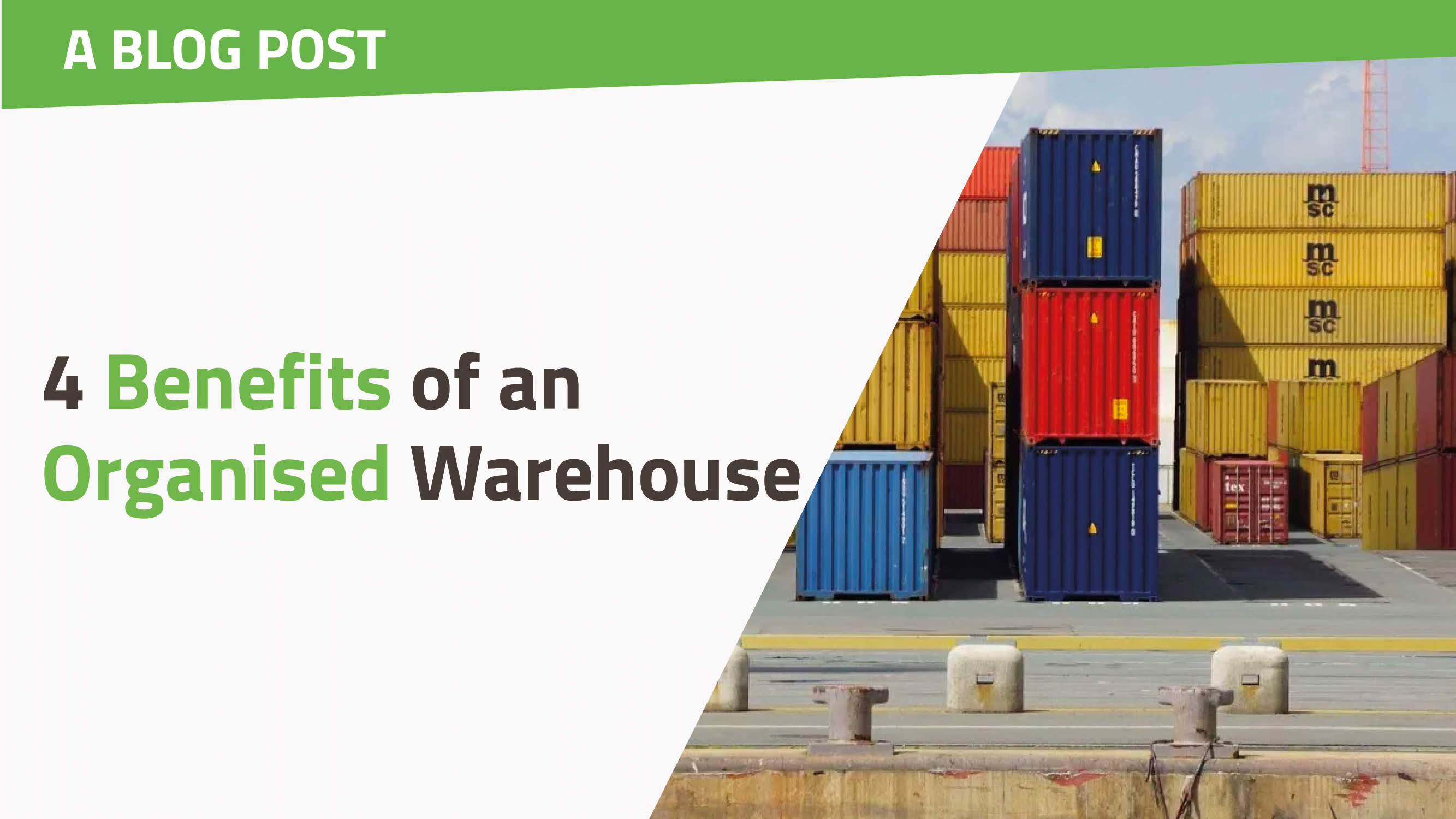 4 Benefits of an Organised Warehouse teaser
