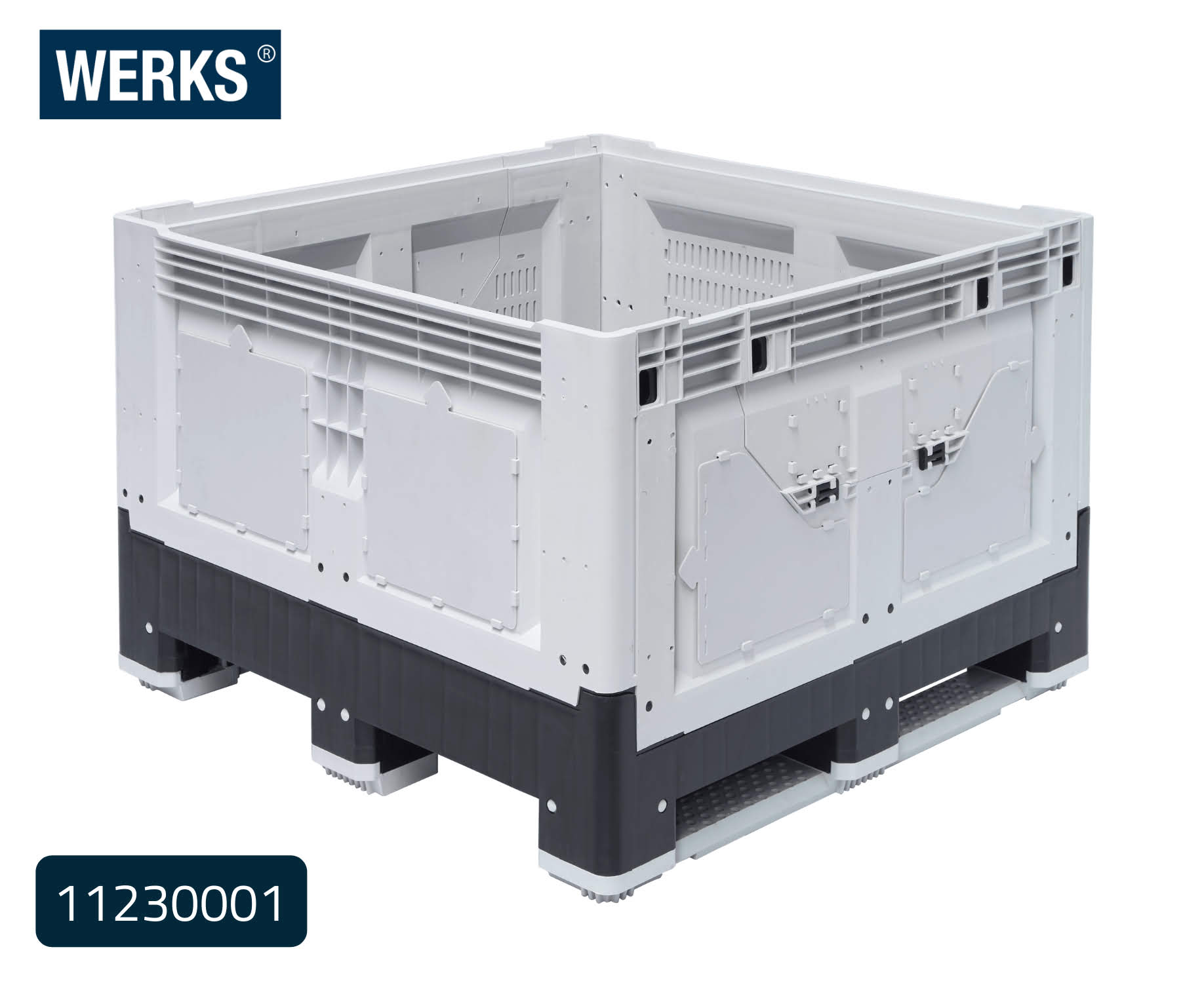 Buy A WERKS Collapsible Plastic Pallet Bins Materials Handling buy-a-werks-collapsible-plastic-pallet-bins-materials-handling
