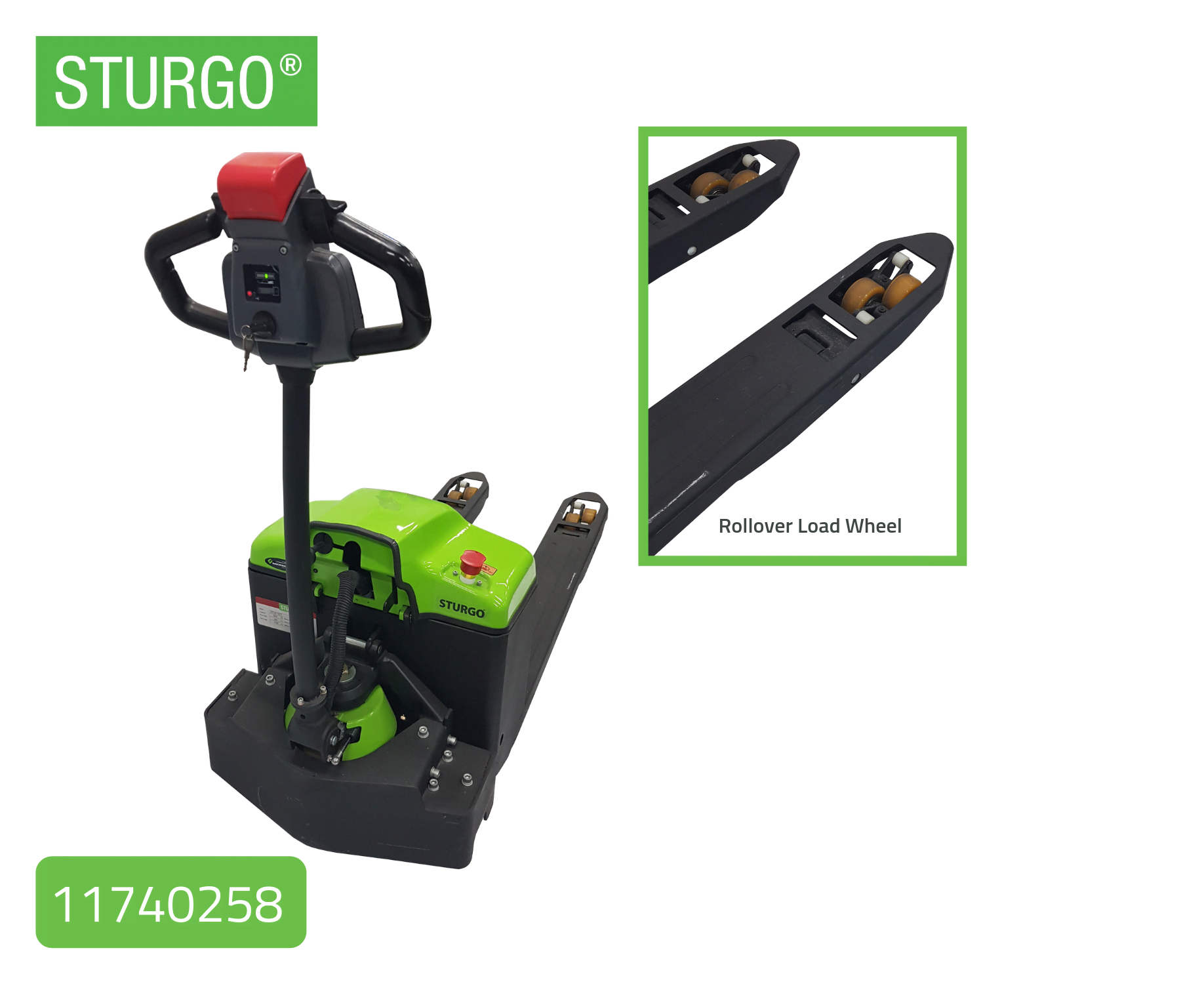 Buy A STURGO® All Terrain Electric Pallet Jack Materials Handling