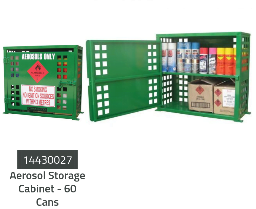Buy A Aerosol Storage Cage Materials Handling Equipment Backsafe