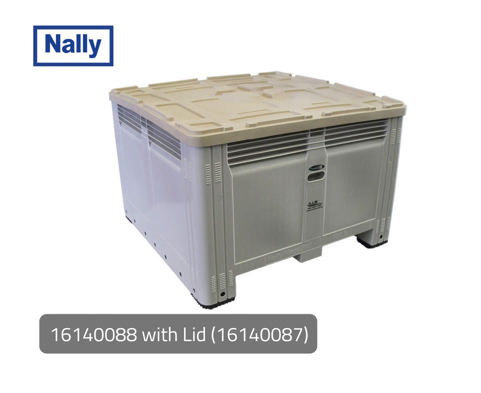 Nally Bins Buy A Nally MegaBin®780 Litre Ergonomic. Solid