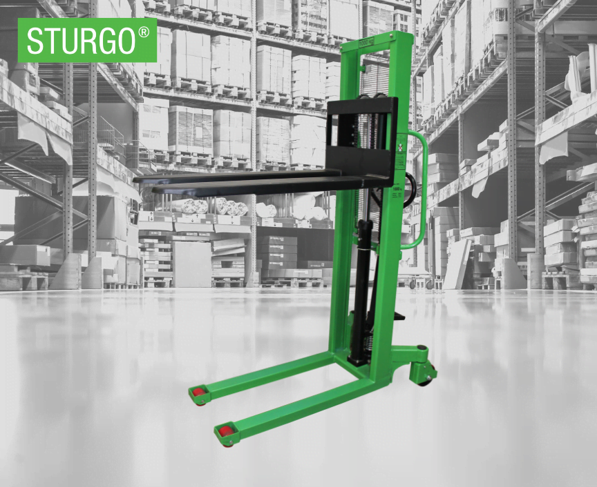 Buy A STURGO® Manual Walkie Stacker Straddle Materials Handling