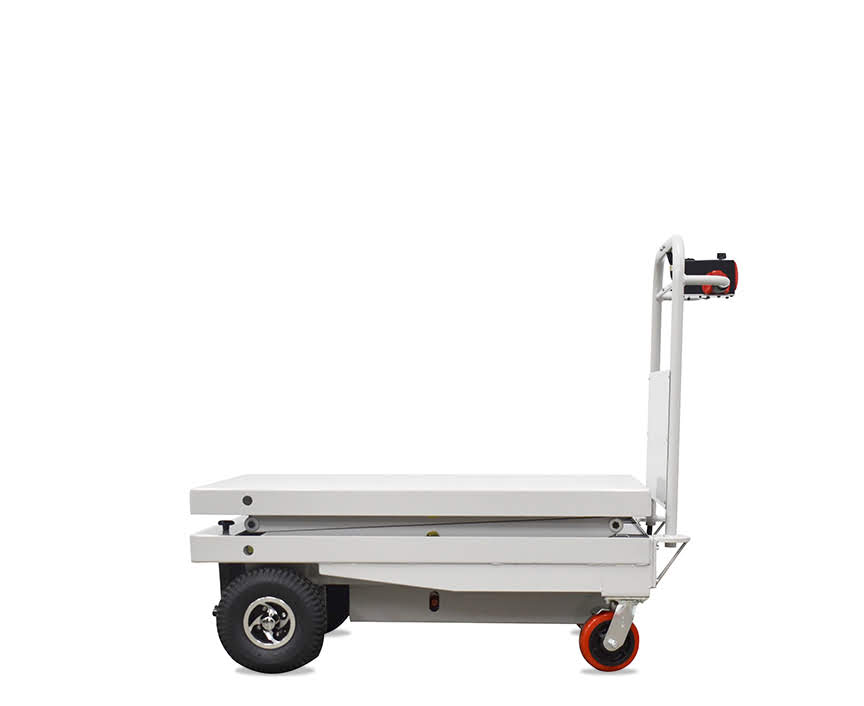 Electric Powered Scissor Lift Trolley