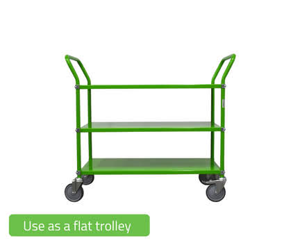 Flippable Shelf Trolley