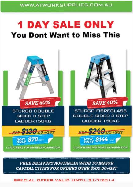 AT WORK SUPPLIES - One Day Sale Special..!! teaser