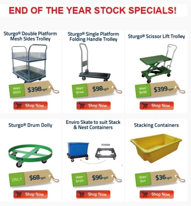 End Of Year Stock Specials - Hurry..!! teaser