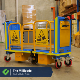 BHP Custom Electric Roller Trolley