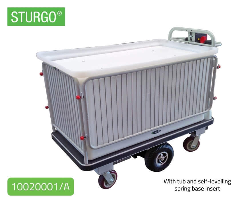 STURGO® Electric Platform Trolley with Centre Drive