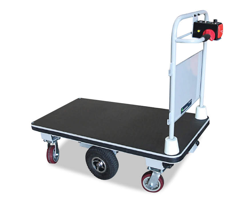 Electric Platform Trolley with Centre Drive