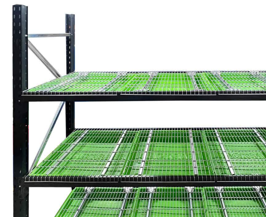 Black Widow Bunded Shelving