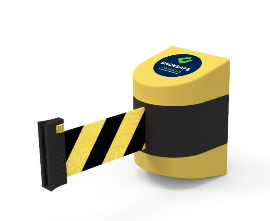Retractable Barrier Tape (Wall Mount and Magnetic)