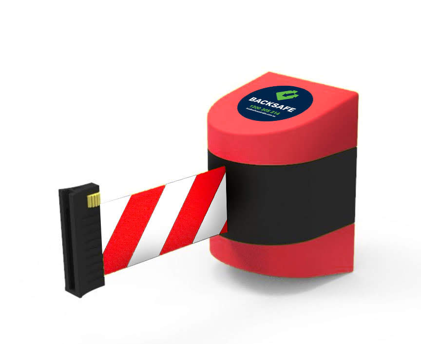Retractable Barrier Tape (Wall Mount and Magnetic)