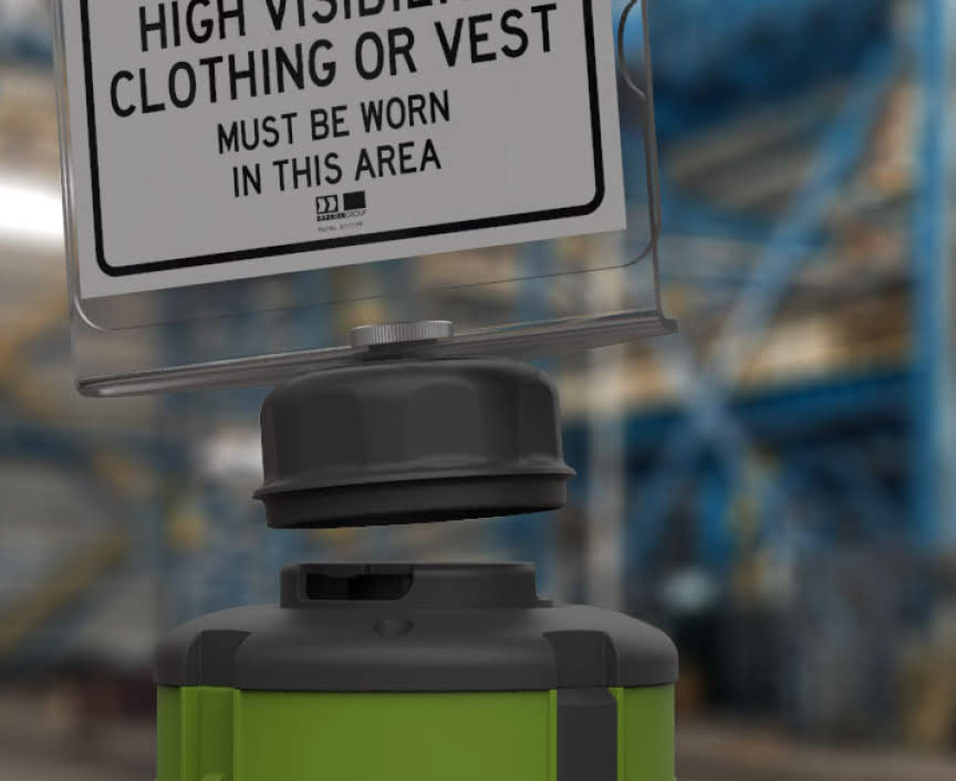 Pilot 10 Metre Belt Barrier