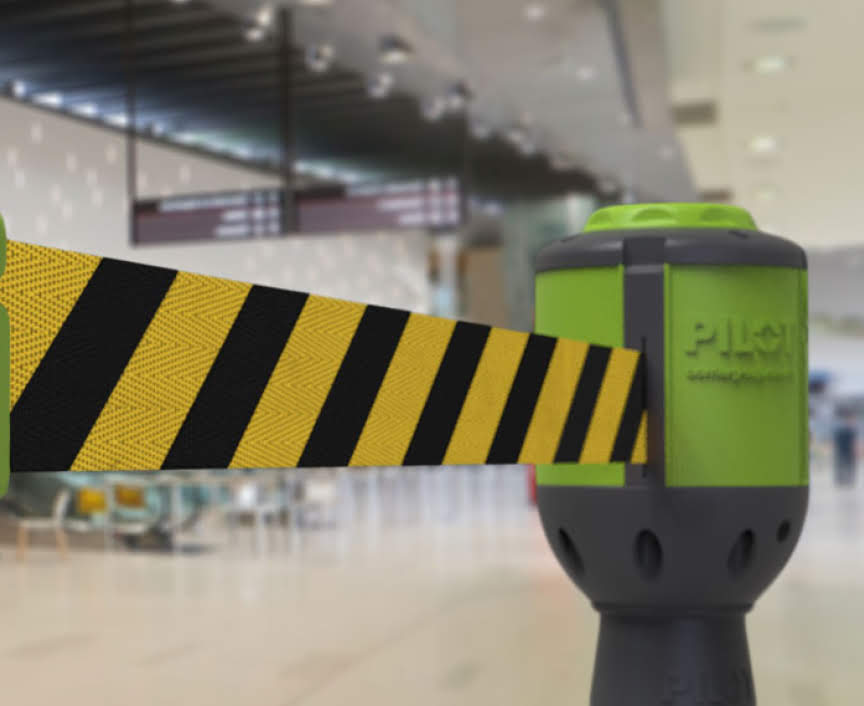 Pilot 10 Metre Belt Barrier