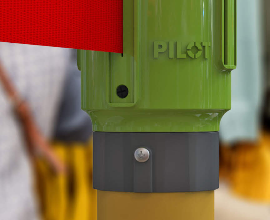 Pilot 5 Metre Belt Barrier