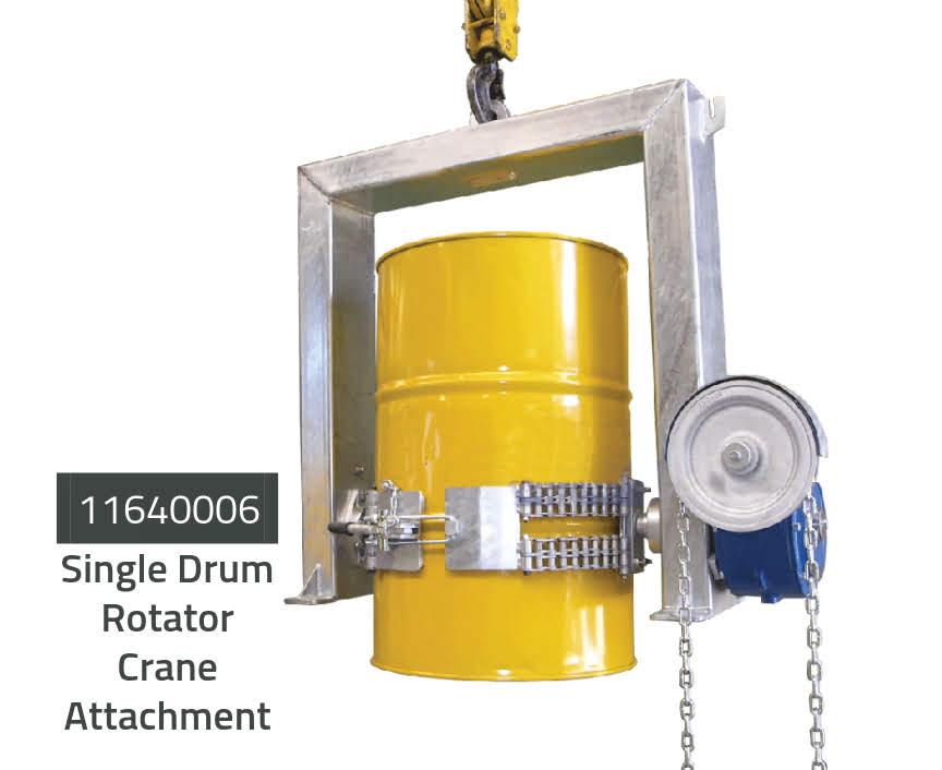 Drum Rotators - Crane Attachments