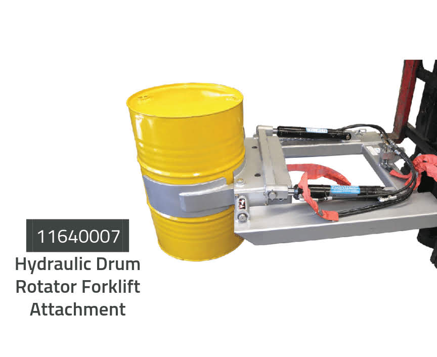 Drum Rotators - Forklift Attachments
