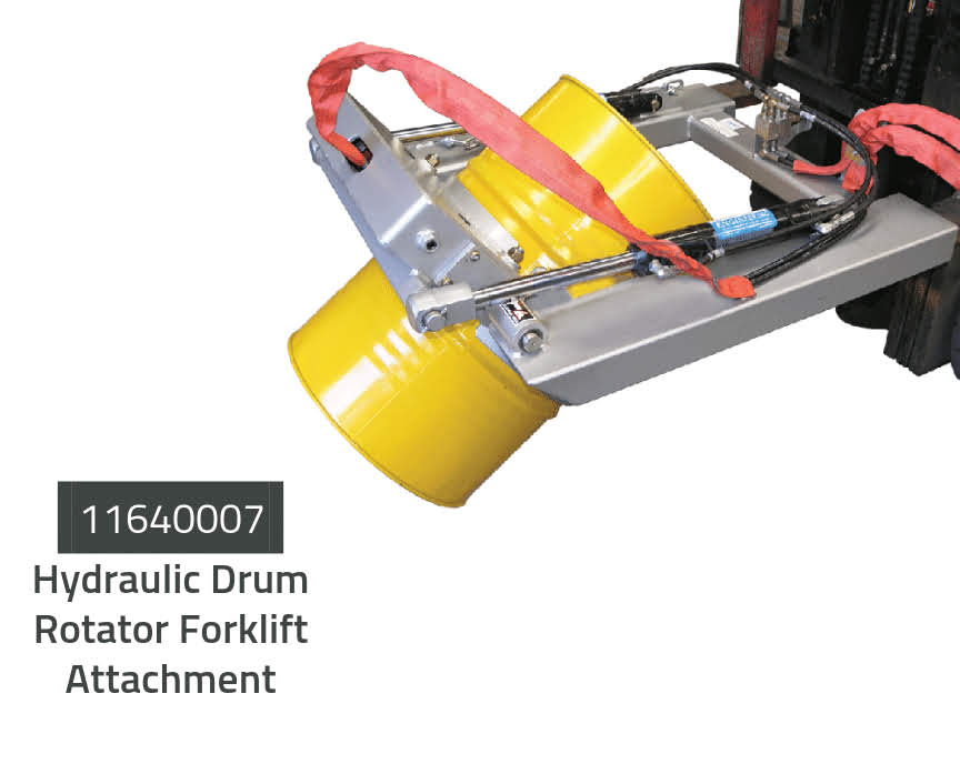 Drum Rotators - Forklift Attachments
