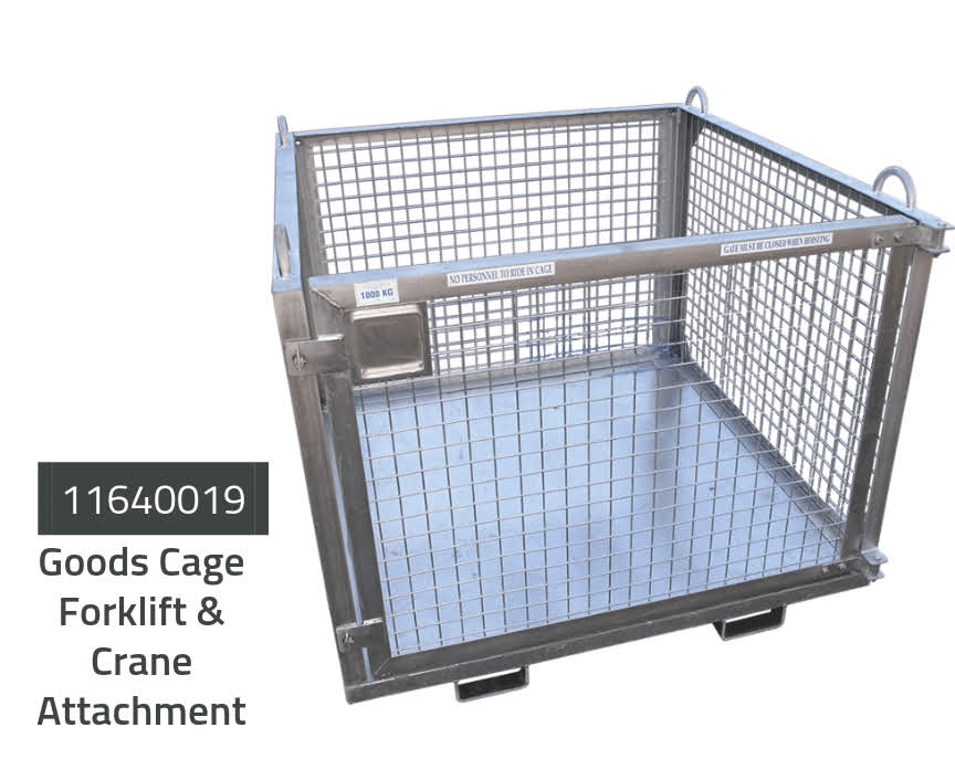 Goods Cage - Forklift & Crane Attachment