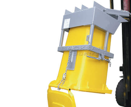 Wheelie Bin Tipper Forklift Attachment