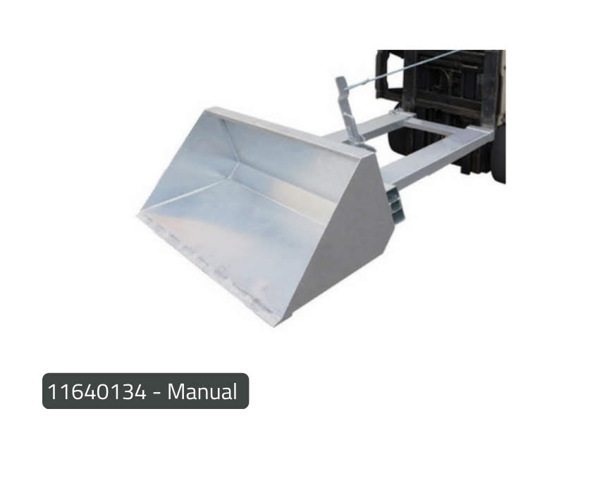 Buy A Dirt Bucket Forklift Attachments Materials Handling Equipment