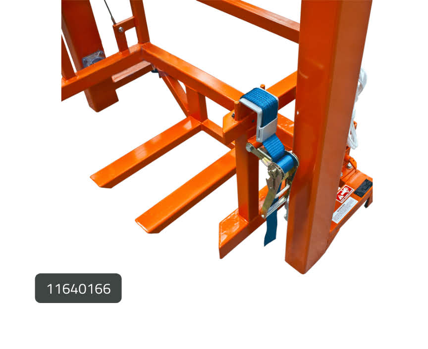 Wheelie Bin Tipper Forklift & Crane Attachment