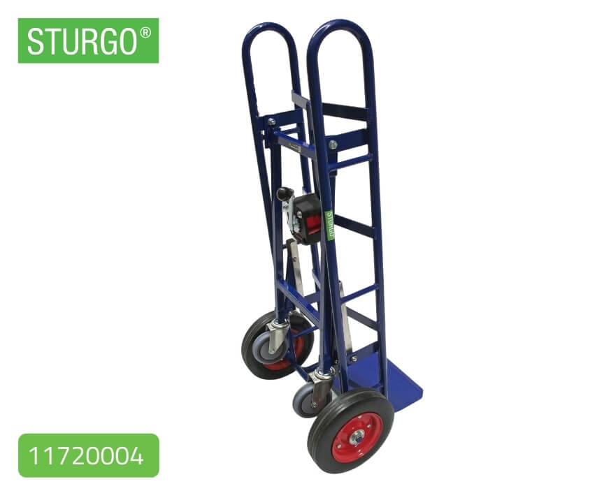 4 Wheel Cylinder Hand Trolley