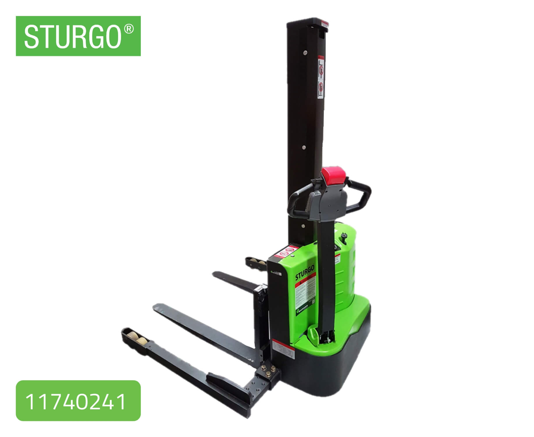 STURGO® Compact Electric Straddle Stacker