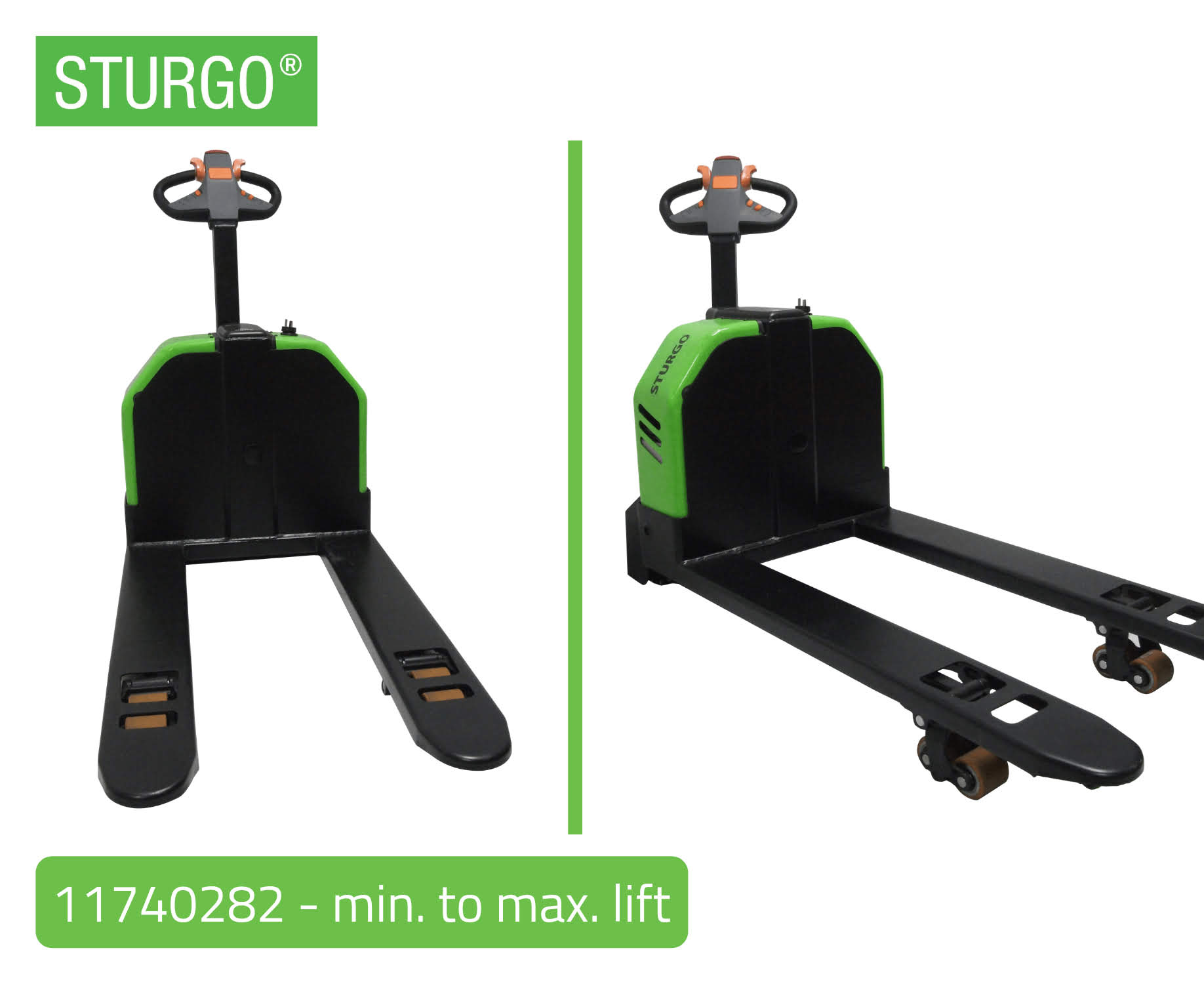 STURGO® Compact Electric Pallet Jack 2T