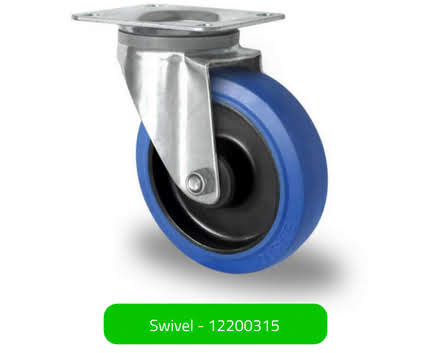 Swivel Rubber Castors