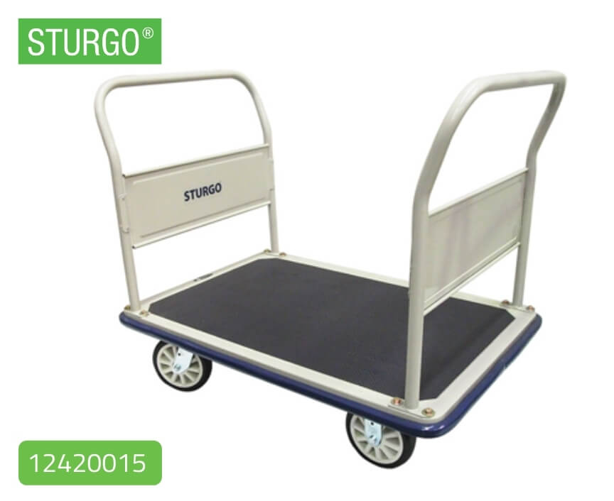 STURGO® Platform Trolley Double Handle