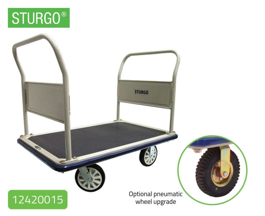 STURGO® Platform Trolley Double Handle