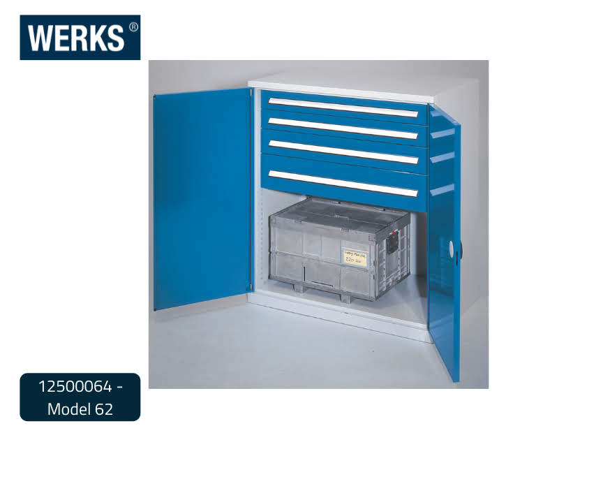 WERKS® Heavy Duty Drawer Cabinet - Model 62