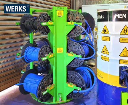 The Octopus Hose Storage Rack