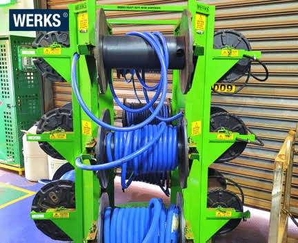 WERKS® The Octopus: Hose Storage Rack
