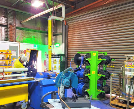 WERKS® The Octopus: Hose Storage Rack