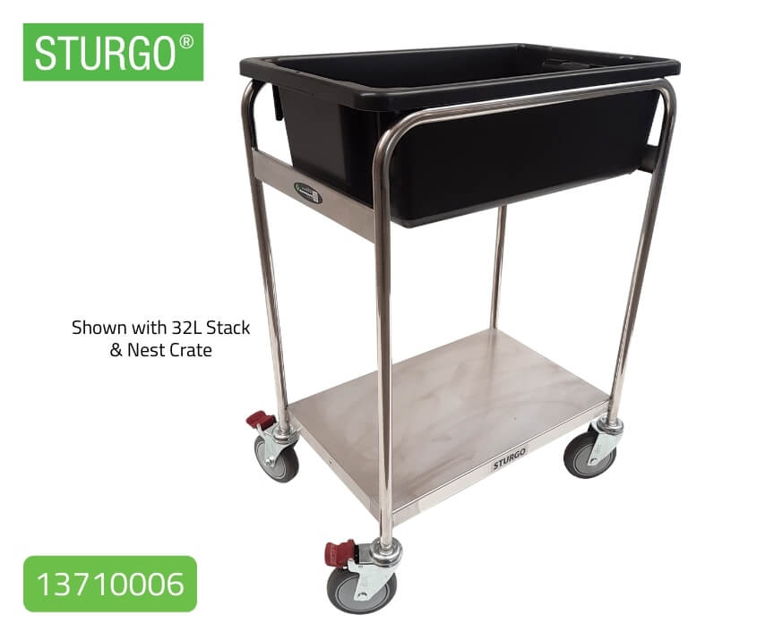 STURGO® Order Picking Trolley - Stainless Steel