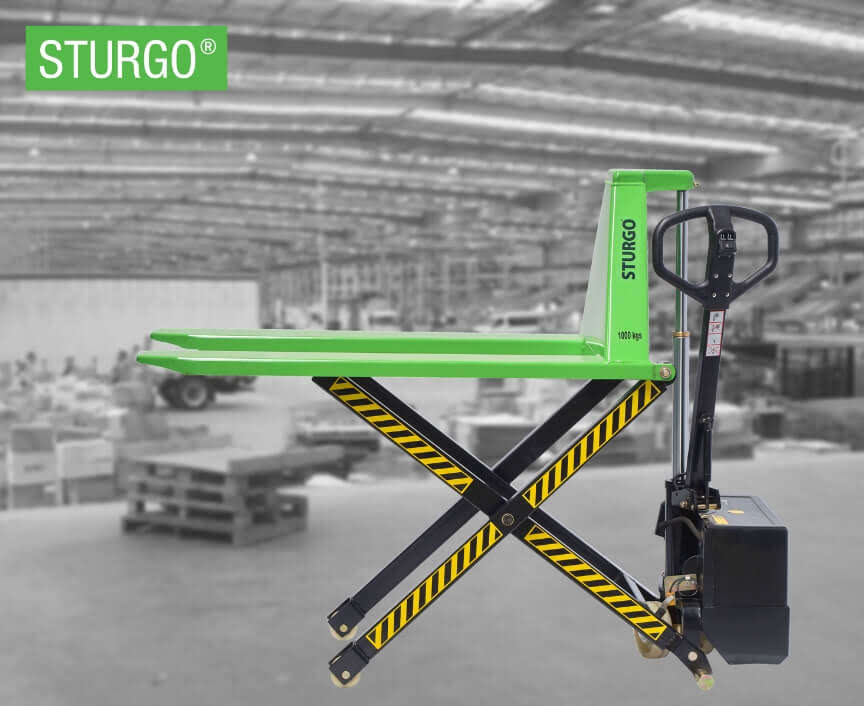 STURGO® Electric High Lift Pallet Jack