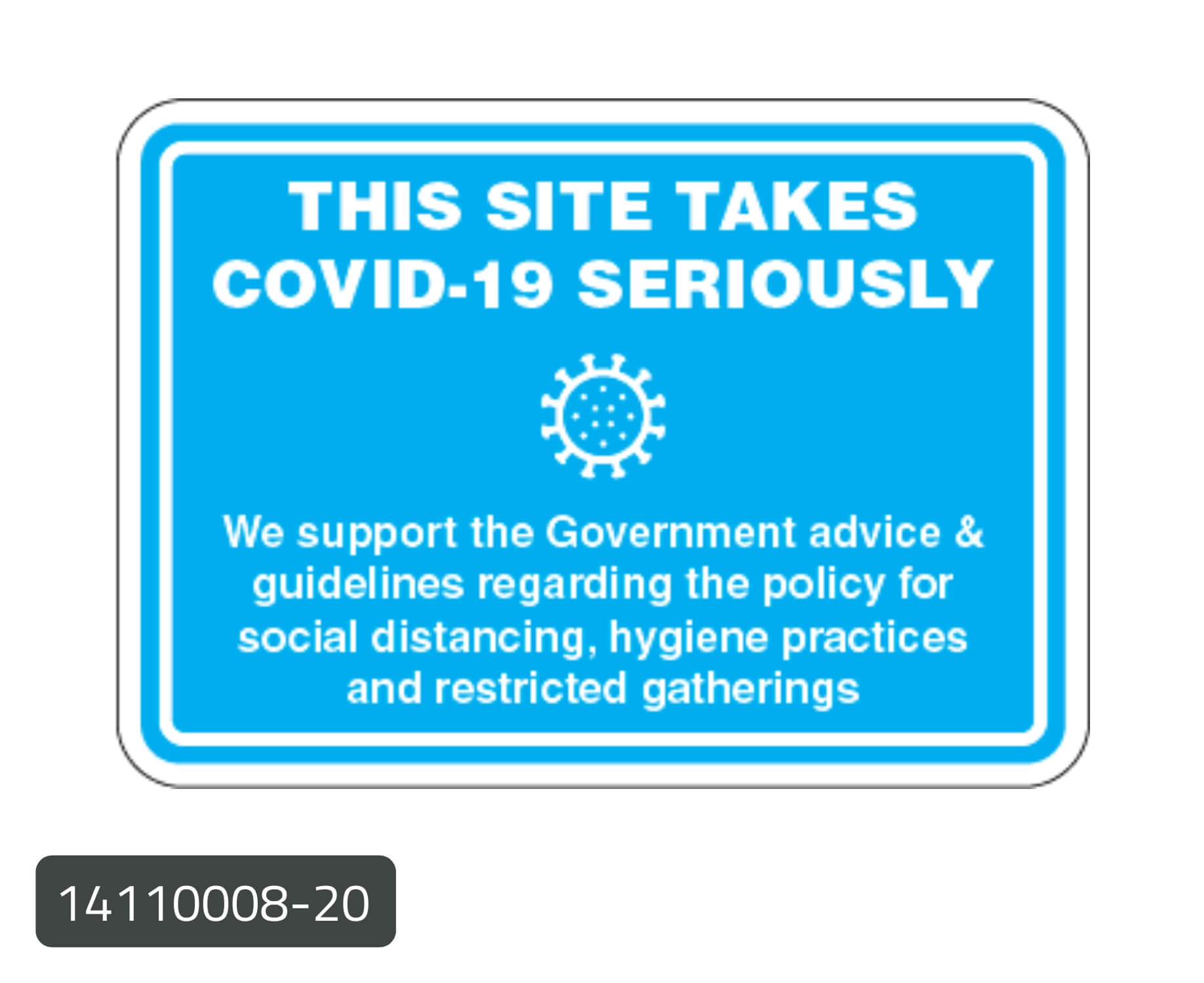 COVIDSafe Wall Signage