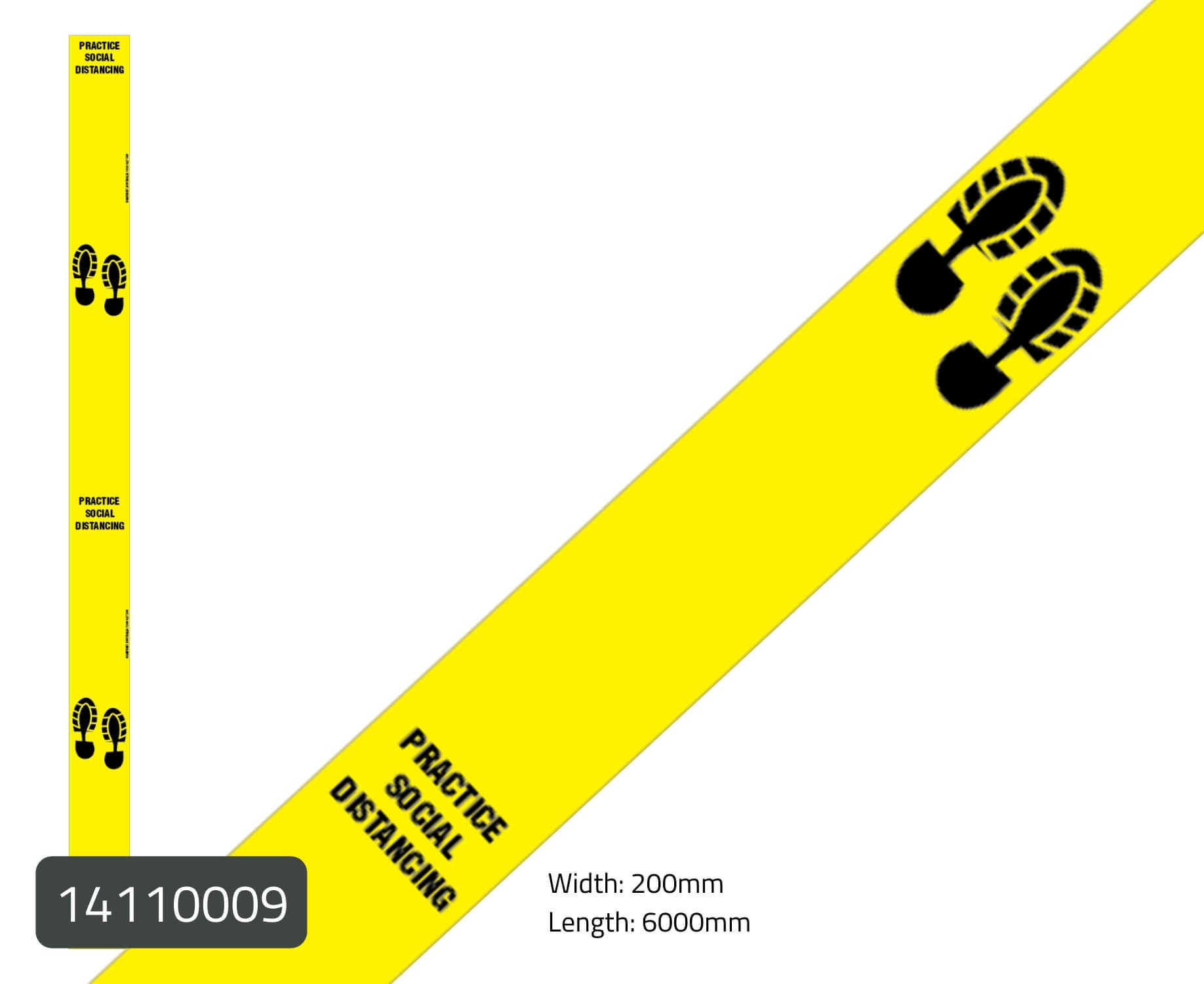 COVIDSafe Floor Graphics