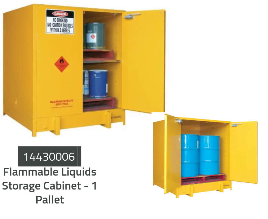 Flammable Liquids Cabinet - Large Capacity