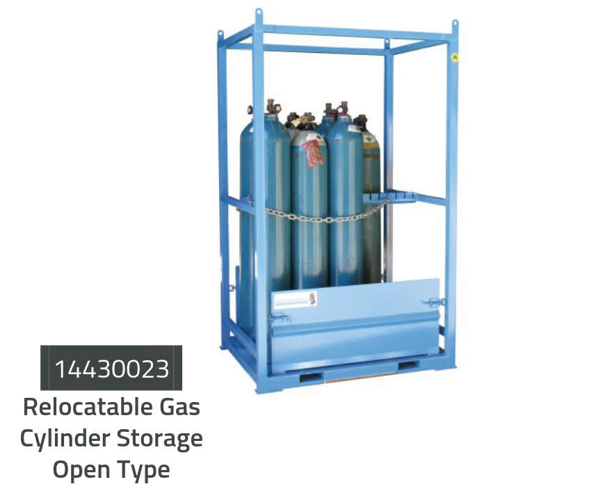 Heavy Duty Gas Cylinder Storage Cabinets