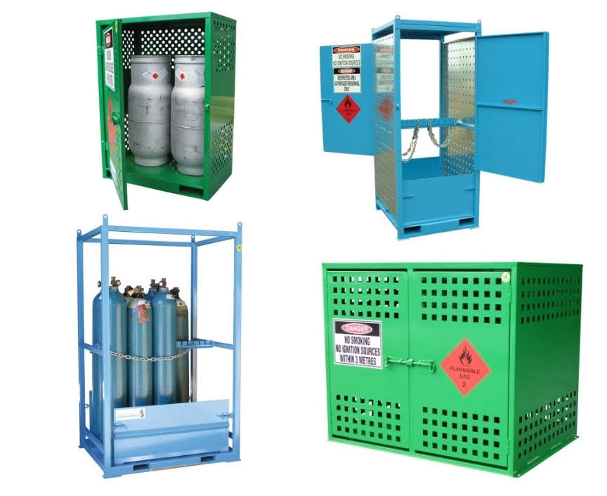 Heavy Duty Gas Cylinder Storage Cabinets