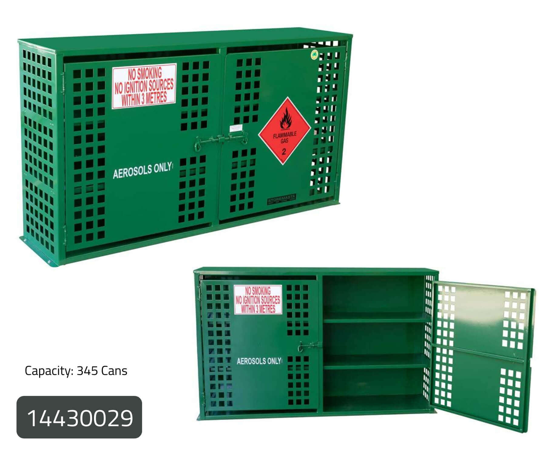 Buy Aerosol Storage Cages 6 Sizes Backsafe Australia