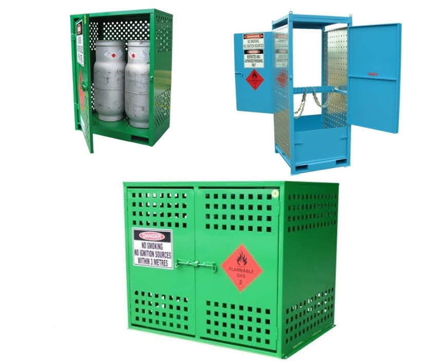 Heavy Duty Gas Cylinder Storage Cabinets