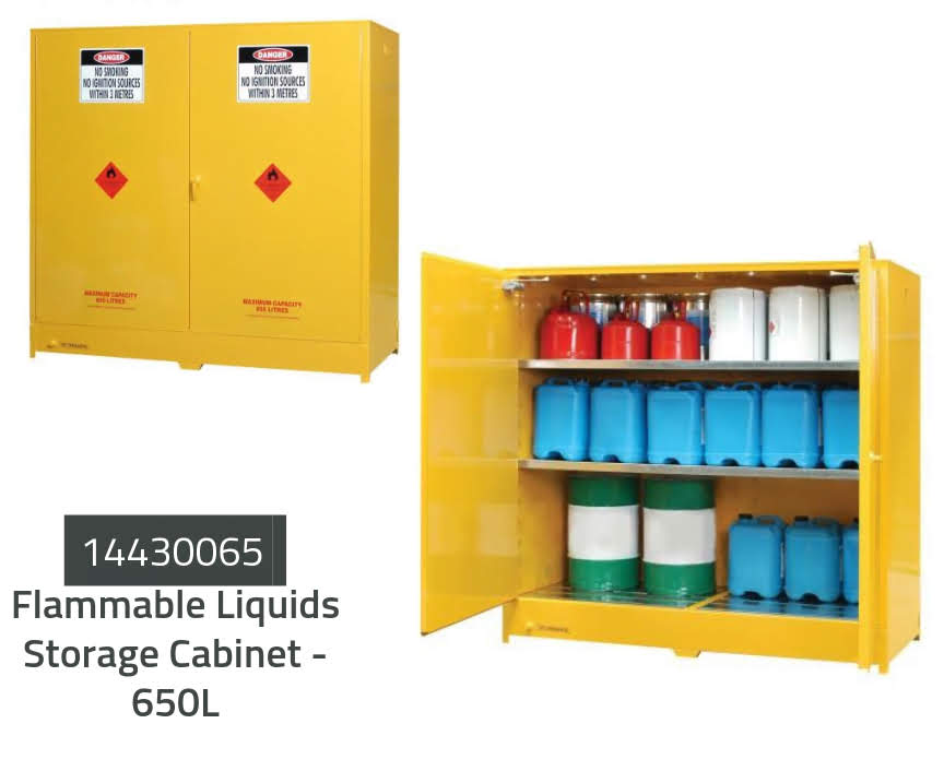 Flammable Liquids Cabinet - Large Capacity