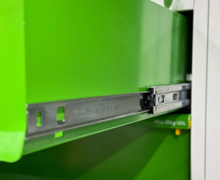 Heavy-Duty Locker with Storage Panel