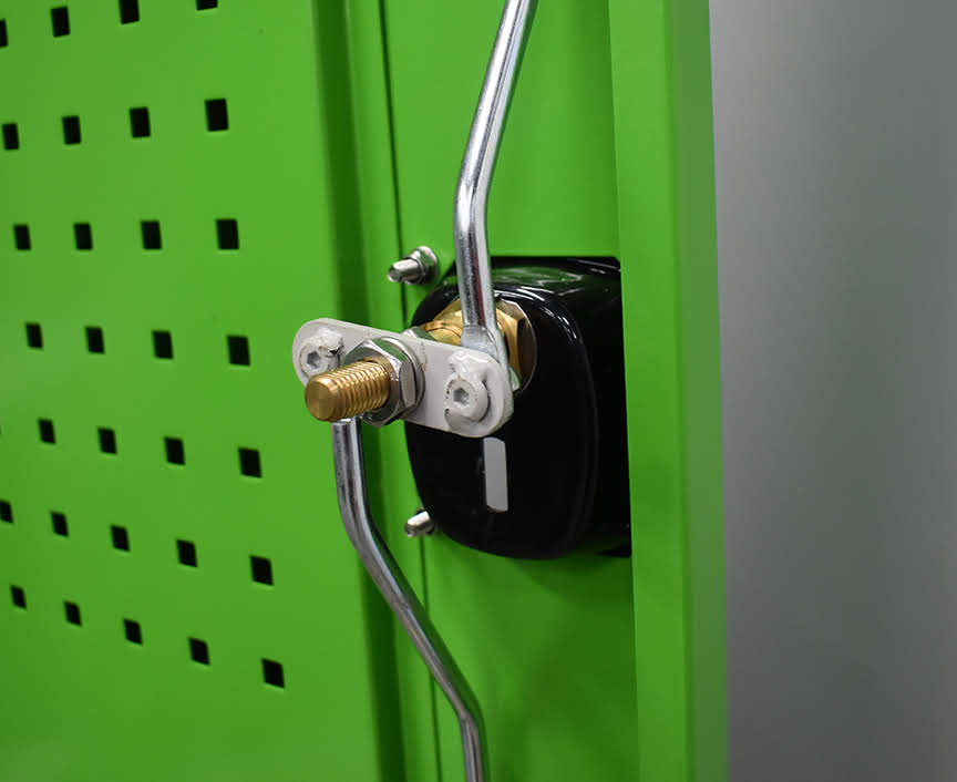 Heavy-Duty Locker with Storage Panel