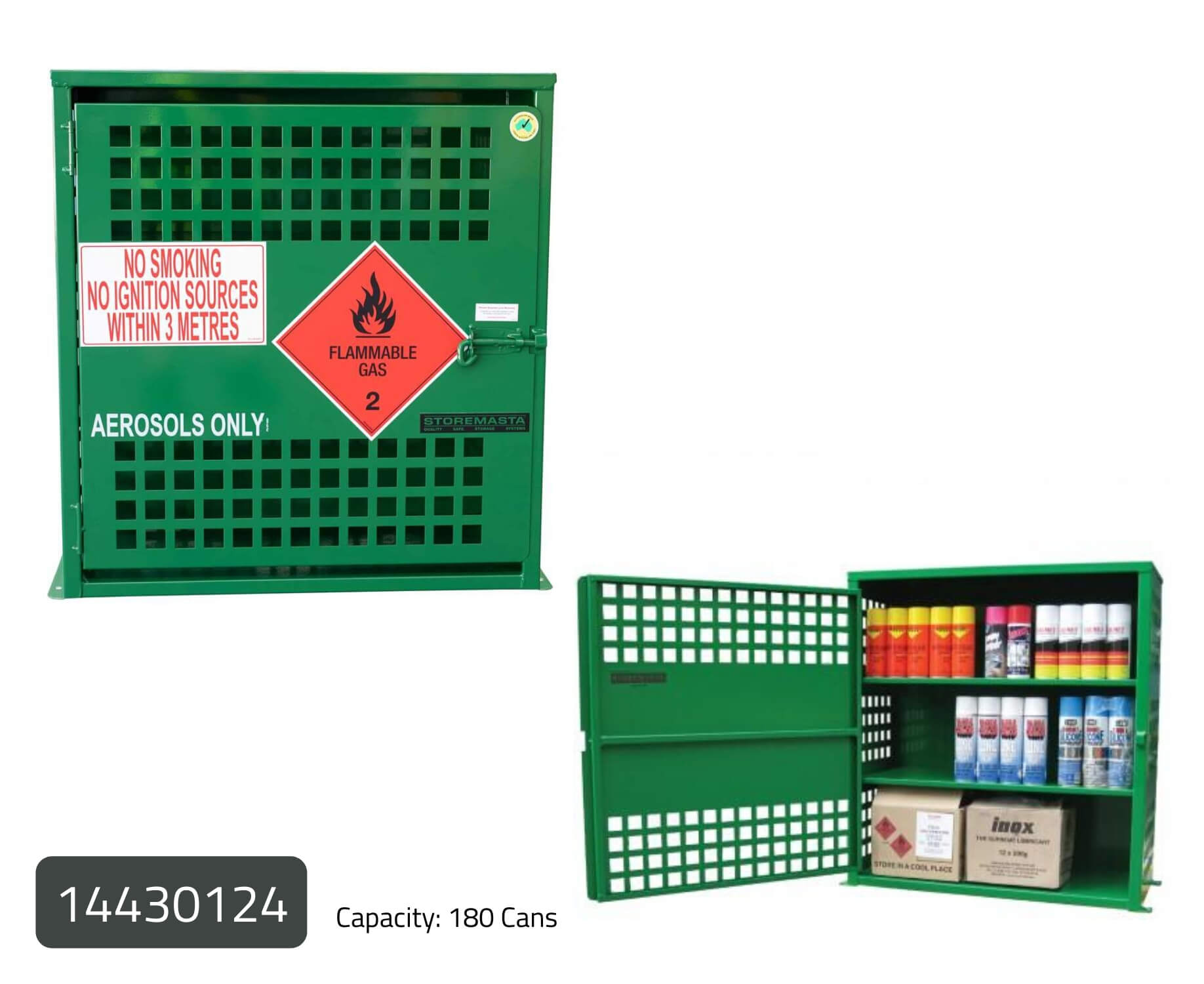 Buy Aerosol Storage Cages 6 Sizes Backsafe Australia
